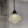 Industrial Holpophane Factory Pendant Lights