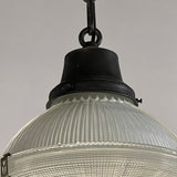 Industrial Holpophane Factory Pendant Lights