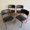 Danish Modern Teak Dining Chairs By Erik Buch For O.D. Mobler