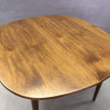 Rounded Walnut Dining Table