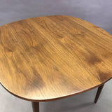 Rounded Walnut Dining Table