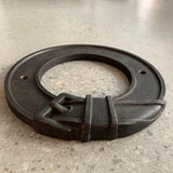 Decorative Industrial Belt Motif Cast Iron Frames