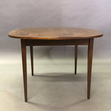 Rounded Walnut Dining Table