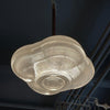 Industrial Cloud Shaped Holophane Pendant Light