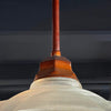 Industrial Cloud Shaped Holophane Pendant Light