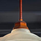 Industrial Cloud Shaped Holophane Pendant Light