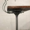 Brushed Steel Drafting Stool