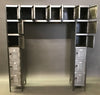 Brushed Steel Locker Unit
