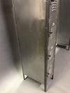 Brushed Steel Locker Unit