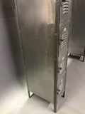 Brushed Steel Locker Unit