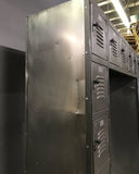 Brushed Steel Locker Unit