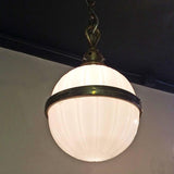 Library Globe Pendant Light