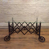Copper Oxide Steel Coffee Table