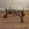 Copper Oxide Steel Coffee Table