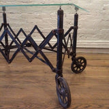 Copper Oxide Steel Coffee Table