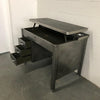 Industrial Brushed Steel Military Desk