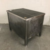 Industrial Brushed Steel Military Desk