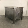 Industrial Brushed Steel Military Desk