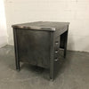 Industrial Brushed Steel Military Desk