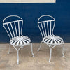 Art Deco Sunburst Garden Chairs By Francois Carré