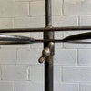 Early 20th Century Industrial Rolling Brushed Steel Transfusion Rack