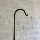 Early 20th Century Industrial Rolling Brushed Steel Transfusion Rack