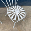 Art Deco Sunburst Garden Chairs By Francois Carré