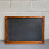 Slate Chalkboard With Oak Frame