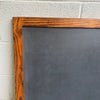 Slate Chalkboard With Oak Frame