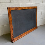 Slate Chalkboard With Oak Frame