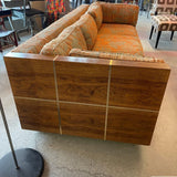 Mid Century Modern Milo Baughman Style Case Sofa