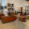 George Nelson For Herman Miller Executive Desk With Credenza Return