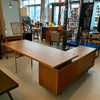 George Nelson For Herman Miller Executive Desk With Credenza Return