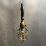 Petite Brass Cage Light