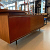 George Nelson For Herman Miller Executive Desk With Credenza Return