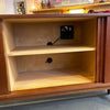 Minimal Scandinavian Modern Teak Credenza