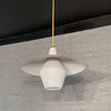 Mid Century Modern Intersecting Disc Pendant Light