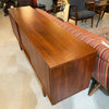 Minimal Scandinavian Modern Teak Credenza