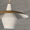Mid Century Modern Intersecting Disc Pendant Light