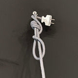 Mid Century Modern Frosted Glass Cylinder Pendant