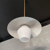 Mid Century Modern Intersecting Disc Pendant Light