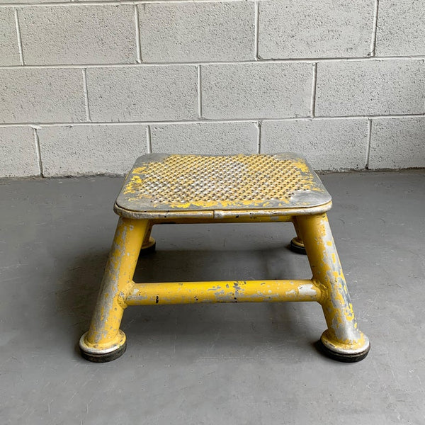 Industrial Aluminum Train Conductors Stool – cityFoundry