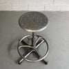 Industrial Brush Steel Adjustable Stool by Cramer