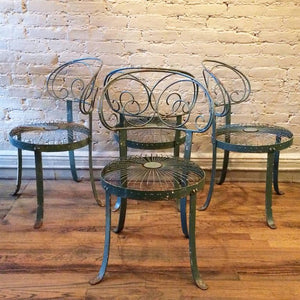 Wrought Iron Garden Chairs