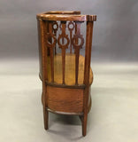 Carved Oak Settle Bench