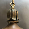 Brass and Stained Glass Pendants