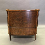 Carved Oak Settle Bench