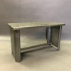 Industrial Brushed Steel Desk