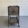 Industrial Brushed Steel Tool Caddy