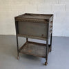 Industrial Brushed Steel Tool Caddy